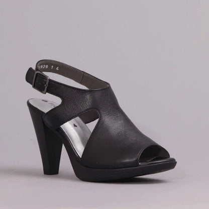 12417 - Peep-toe High Heel Sandal