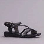 Load image into Gallery viewer, 12421 - STRAPPY DIAMANTE SANDAL
