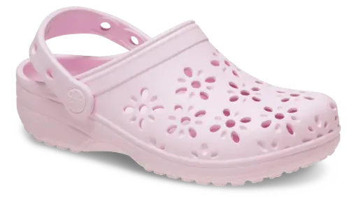 CR GIRLS CLASSIC FLORAL CUT OUT CLOG